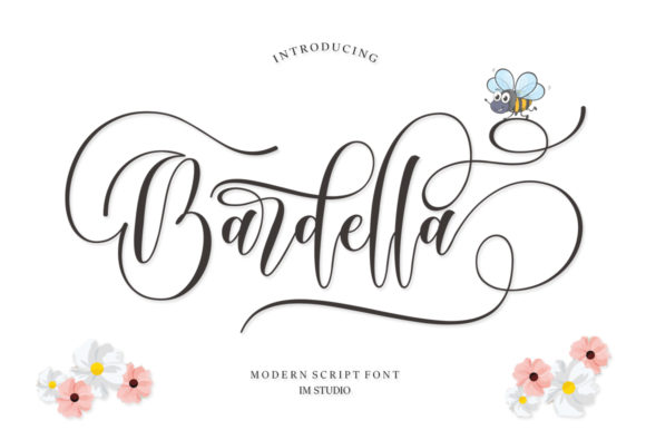 Bardella Font Poster 1