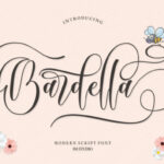 Bardella Font Poster 7