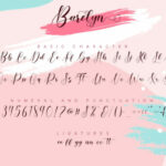 Barelyn Font Poster 10