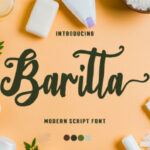 Baritta Font Poster 1