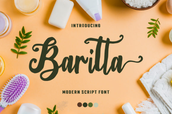 Baritta Font Poster 1