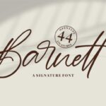 Barnett Font Poster 1