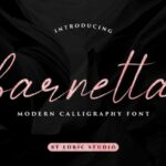 Barnetta Font Poster 2