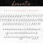 Barnetta Font Poster 8