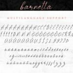 Barnetta Font Poster 8