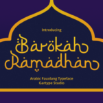 Barokah Ramadhan Font Poster 1