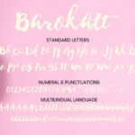 Barokatt Font Poster 9