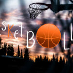 Basketball Font Poster 1