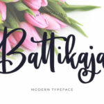 Battikaja Font Poster 1