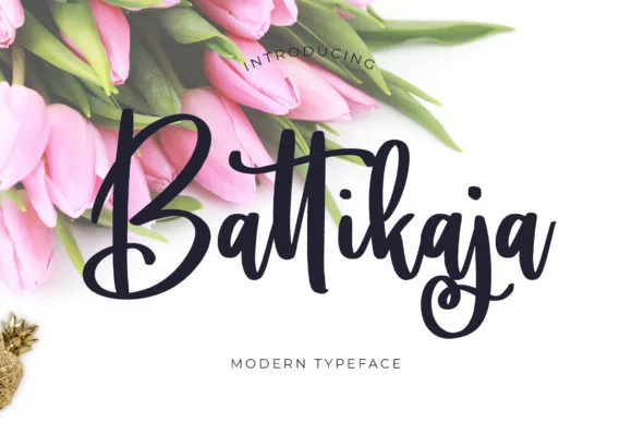 Battikaja Font Poster 1