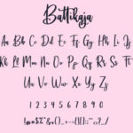 Battikaja Font Poster 6