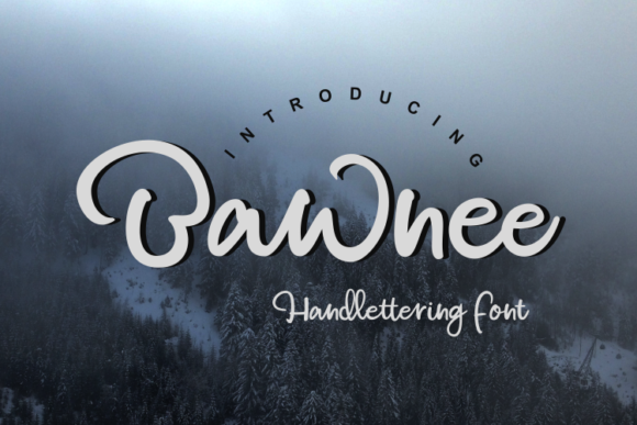 Bawnee Font Poster 1