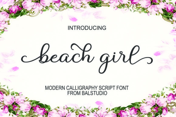 Beach Girl Font