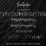 Beautification Font Poster 7