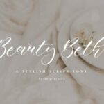 Beauty Beth Font Poster 1