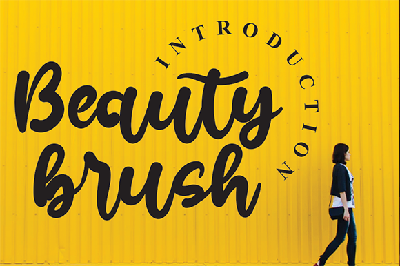 Beauty Brush Font