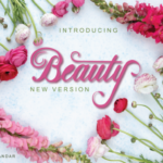 Beauty Pink Flowers Font Poster 1