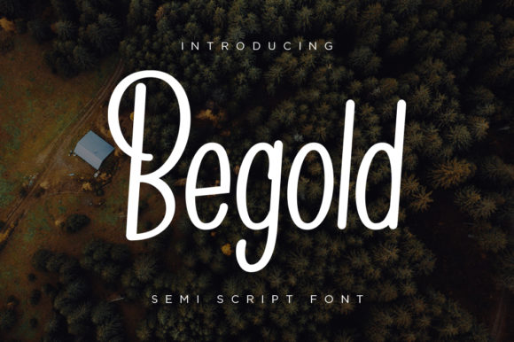 Begold Font Poster 1