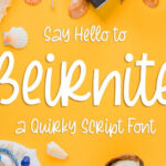 Beirnite Font Poster 1