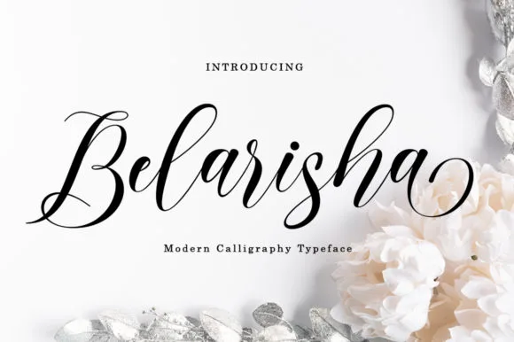 Belarisha Font Belarisha Font Poster 1