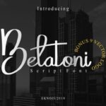 Belatoni Font Poster 1