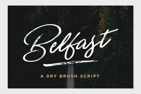 Belfast Font Poster 1