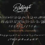 Belfast Font Poster 3
