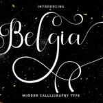 Belgia Font Poster 1