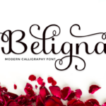 Beligna  Font Poster 1