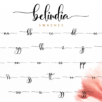 Belindia Font Poster 12