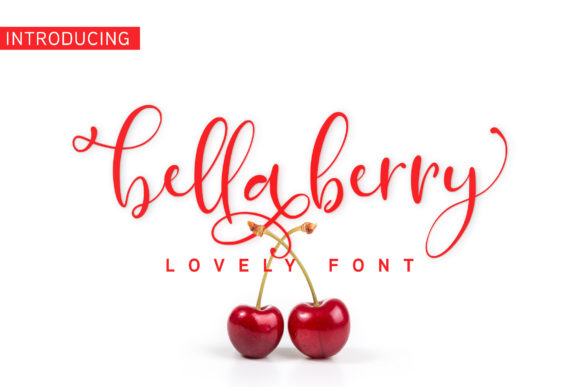 Bella Berry Font Poster 1