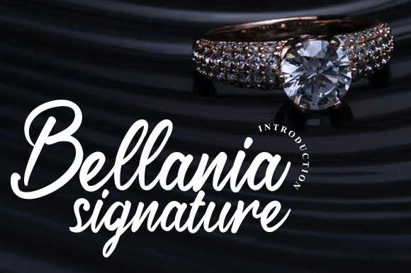 Bellania Signature Font