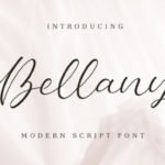 Bellany Font Poster 1