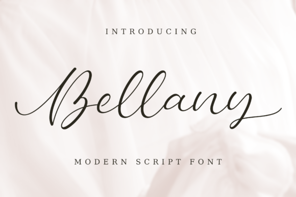 Bellany Font Bellany Font Poster 1