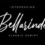 Bellarinde Font Poster 1