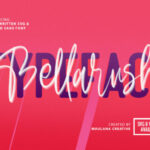 Bellarush Font Poster 1