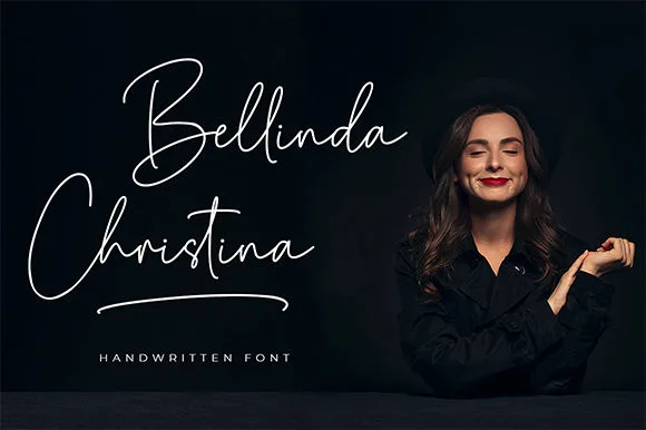 Bellinda Christina Font Poster 1