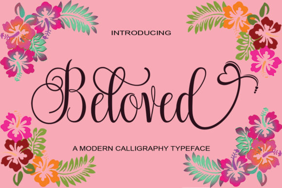 Beloved Font Poster 1