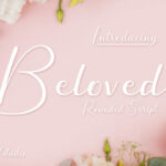 Beloved Font Poster 1