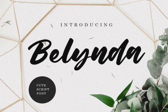 Belynda Font Poster 1