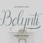 Belynti Font Poster 1