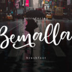 Bemalla Font Poster 1