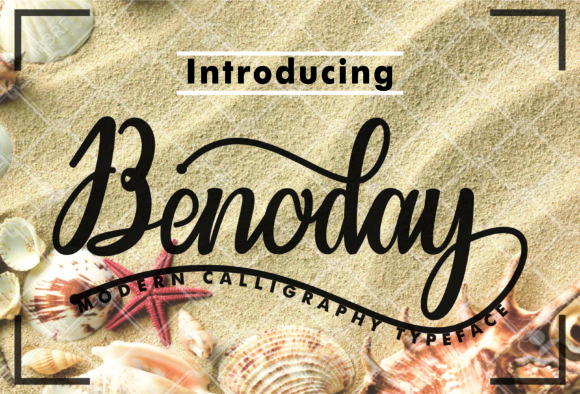 Benoday Font