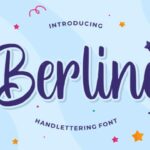 Berline Font Poster 1