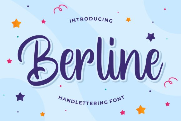 Berline Font Poster 1