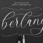 Bertany Font Poster 1