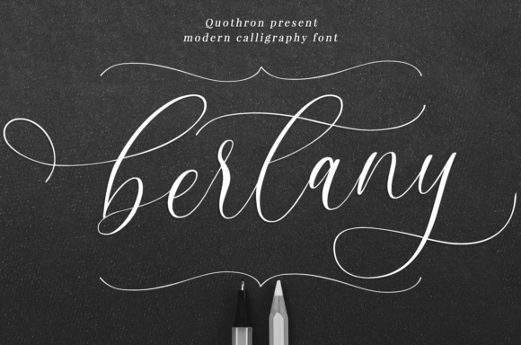 Bertany Font Poster 1