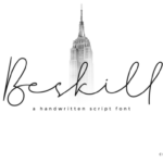 Beskill Font Poster 1