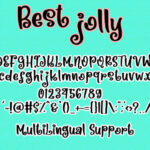 Best Jolly Font Poster 8