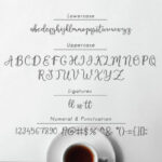 Besttea Font Poster 2